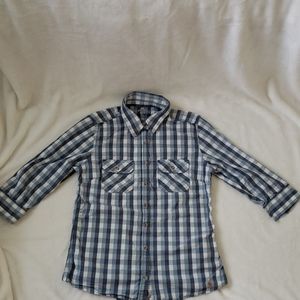 Carhartt Quarter Length Sleeve Checkered Button-up